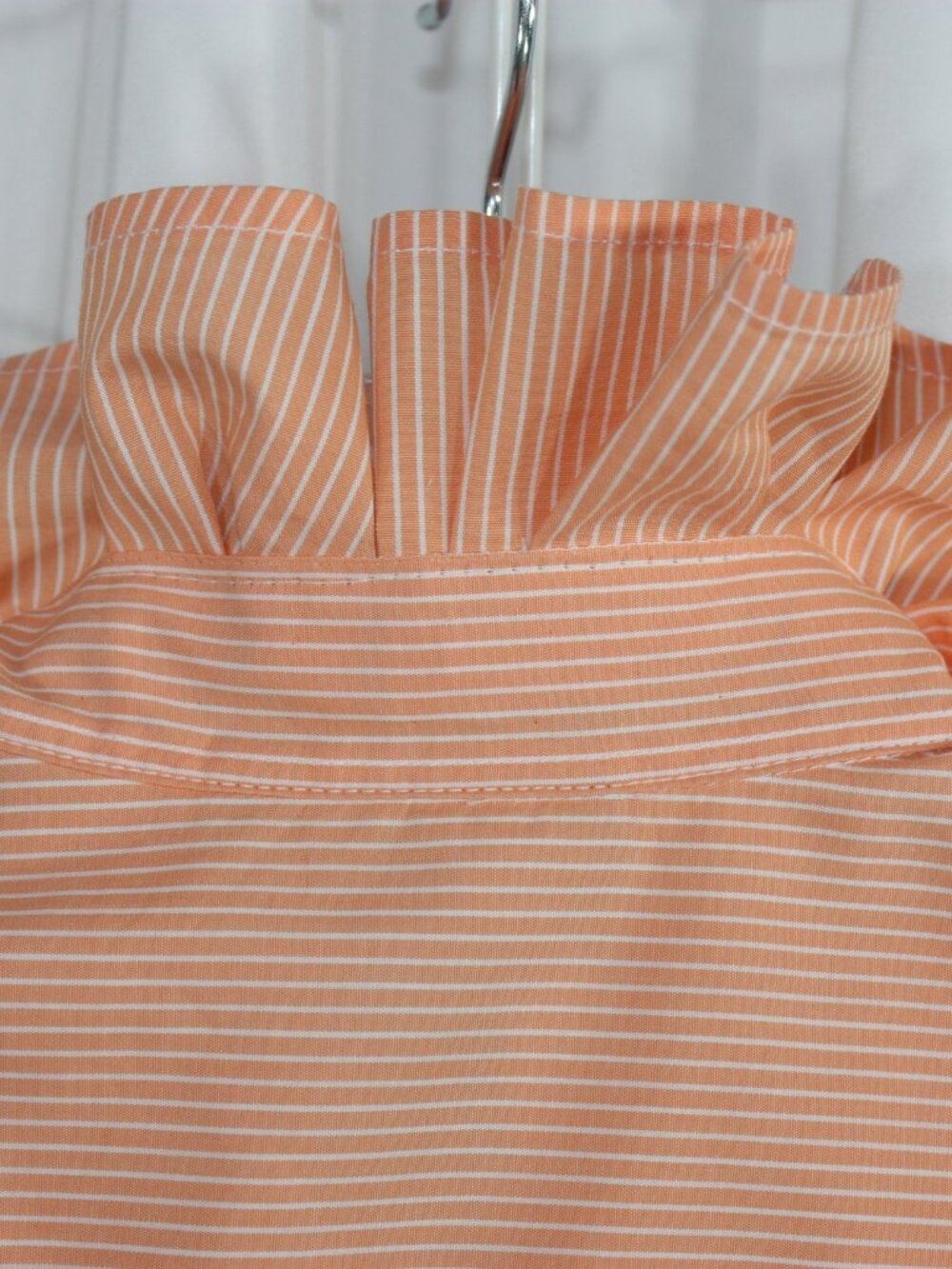Custom Ralph Lauren Ruffle Collar Shirt – One-of-a-Kind - Picture 6 of 7